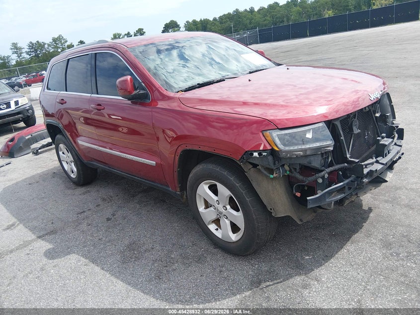 2012 Jeep Grand cherokee VIN 1C4RJEAG6CC176888 IAAI salvage auction — FRONT END, Salvage (South Carolina), sold $775 on 2026-07-18 (photo 1)