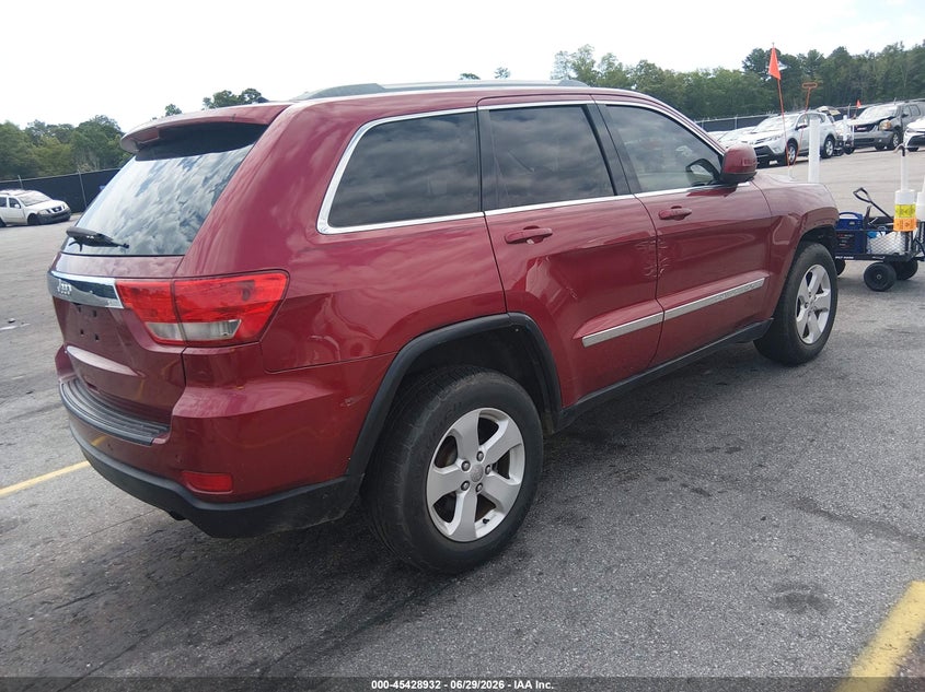 2012 Jeep Grand cherokee VIN 1C4RJEAG6CC176888 IAAI salvage auction — FRONT END, Salvage (South Carolina), sold $775 on 2026-07-18 (photo 4)