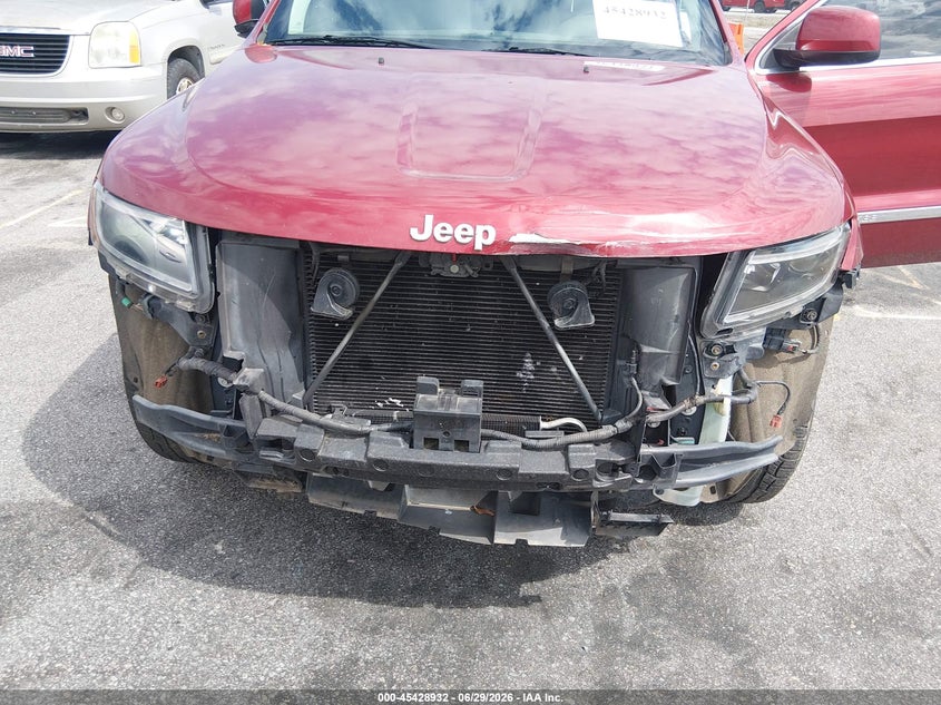 2012 Jeep Grand cherokee VIN 1C4RJEAG6CC176888 IAAI salvage auction — FRONT END, Salvage (South Carolina), sold $775 on 2026-07-18 (photo 6)