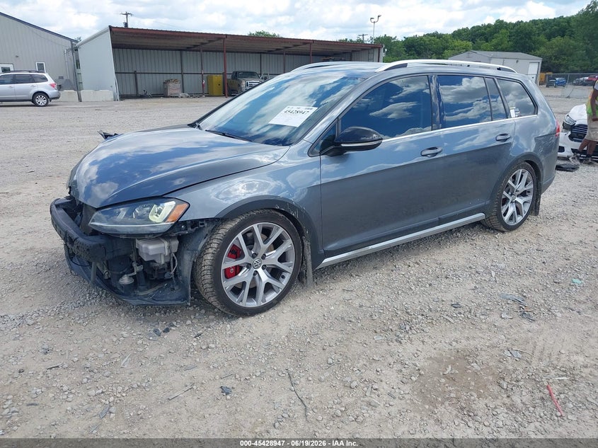 2017 Volkswagen Golf VIN 3VWH17AU5HM507721 IAAI salvage auction — FRONT END, Salvage Title, sold $1,775 on 2026-08-06 (photo 2)