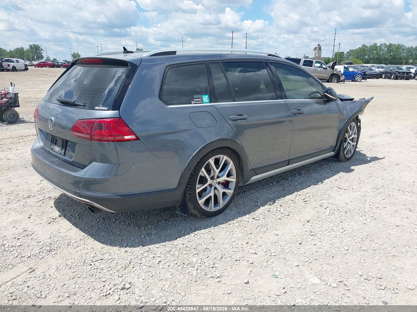 2017 Volkswagen Golf VIN 3VWH17AU5HM507721 IAAI salvage auction — FRONT END, Salvage Title, sold $1,775 on 2026-08-06 (photo 4)