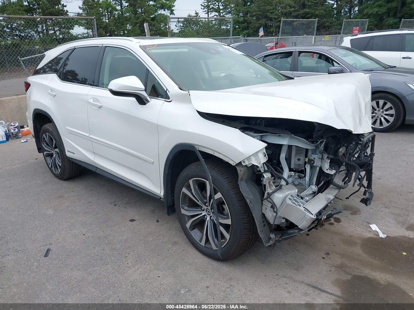 2022 Lexus Rx VIN JTJHGKFA6N2025763 IAAI salvage auction — FRONT END, Mv-907A (New York), sold $3,100 on 2026-07-28 (photo 1)