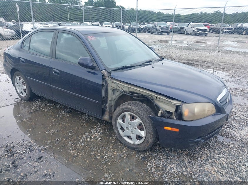 2005 Hyundai Elantra VIN KMHDN46D25U965653 IAAI salvage auction — RIGHT FRONT, Clear (Georgia), sold $675 on 2026-07-10 (photo 1)