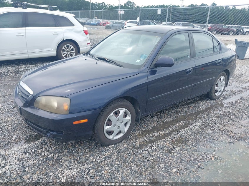 2005 Hyundai Elantra VIN KMHDN46D25U965653 IAAI salvage auction — RIGHT FRONT, Clear (Georgia), sold $675 on 2026-07-10 (photo 2)