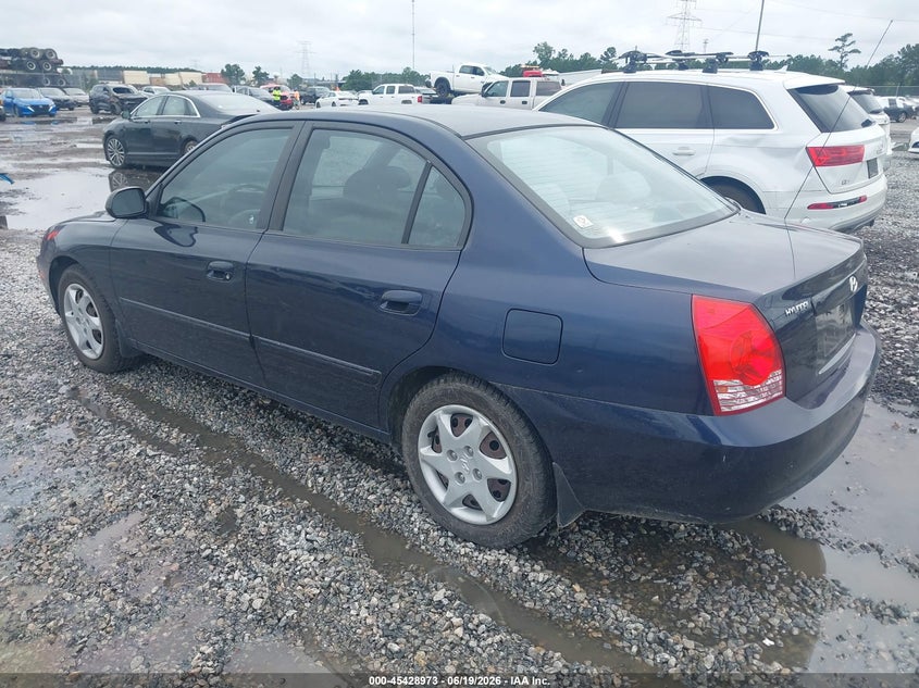 2005 Hyundai Elantra VIN KMHDN46D25U965653 IAAI salvage auction — RIGHT FRONT, Clear (Georgia), sold $675 on 2026-07-10 (photo 3)