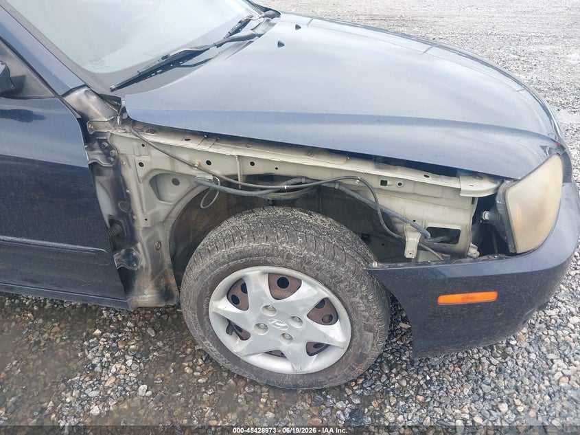 2005 Hyundai Elantra VIN KMHDN46D25U965653 IAAI salvage auction — RIGHT FRONT, Clear (Georgia), sold $675 on 2026-07-10 (photo 6)