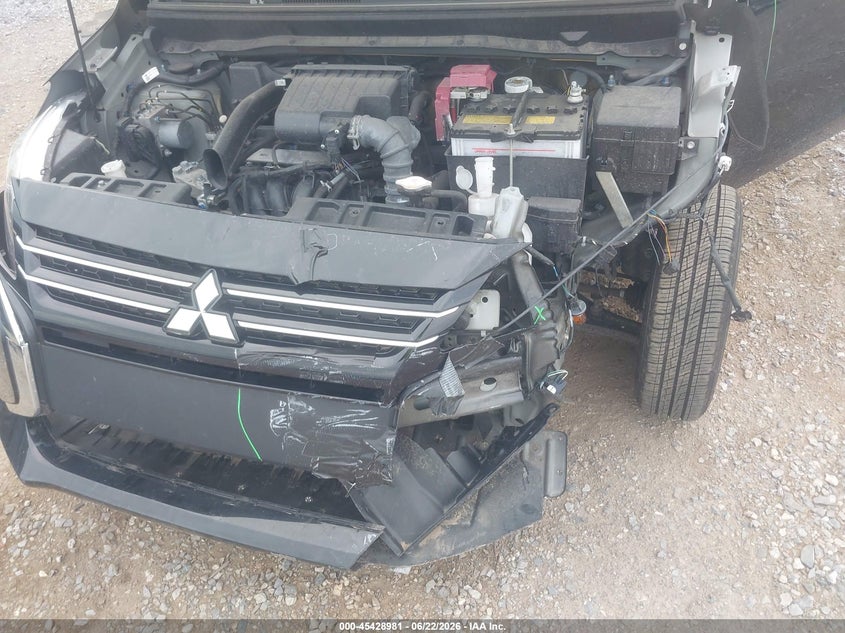 2024 Mitsubishi Mirage VIN ML32FUFJ2RHF04729 IAAI salvage auction — LEFT FRONT, Salvage Title, sold $2,600 on 2026-08-01 (photo 6)