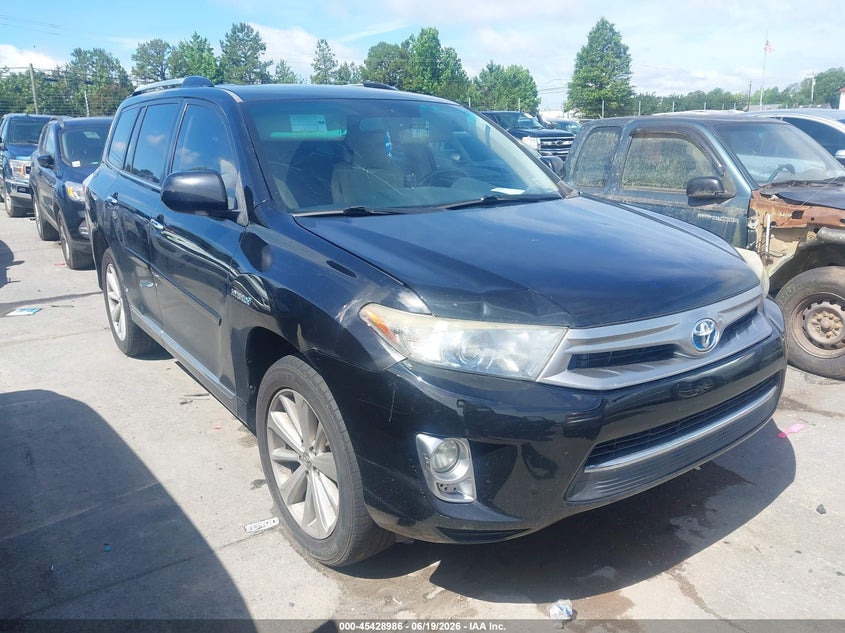 2012 Toyota Highlander hybrid VIN JTEDC3EH5C2009273 IAAI salvage auction — NORMAL WEAR, Clear-Dealer Only (North Carolina), sold $2,475 on 2026-07-20 (photo 1)