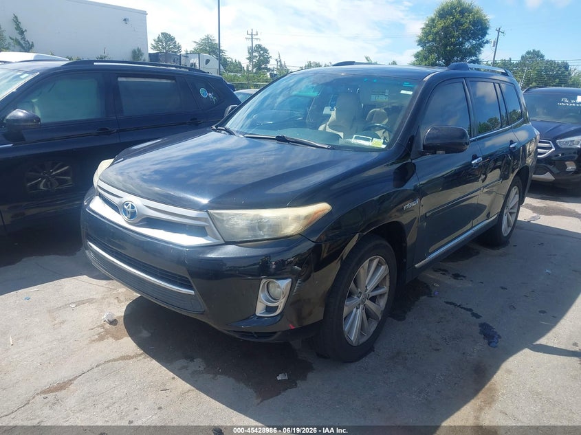 2012 Toyota Highlander hybrid VIN JTEDC3EH5C2009273 IAAI salvage auction — NORMAL WEAR, Clear-Dealer Only (North Carolina), sold $2,475 on 2026-07-20 (photo 2)