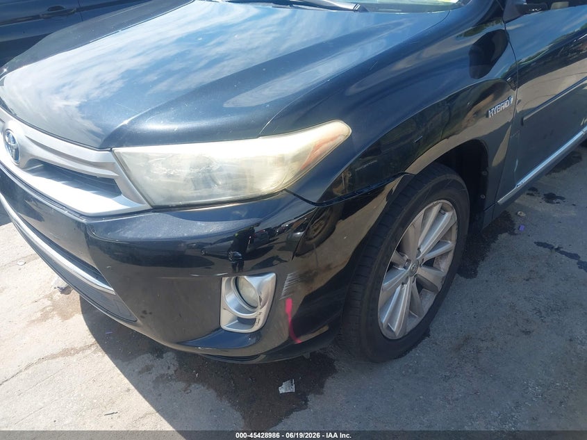 2012 Toyota Highlander hybrid VIN JTEDC3EH5C2009273 IAAI salvage auction — NORMAL WEAR, Clear-Dealer Only (North Carolina), sold $2,475 on 2026-07-20 (photo 6)