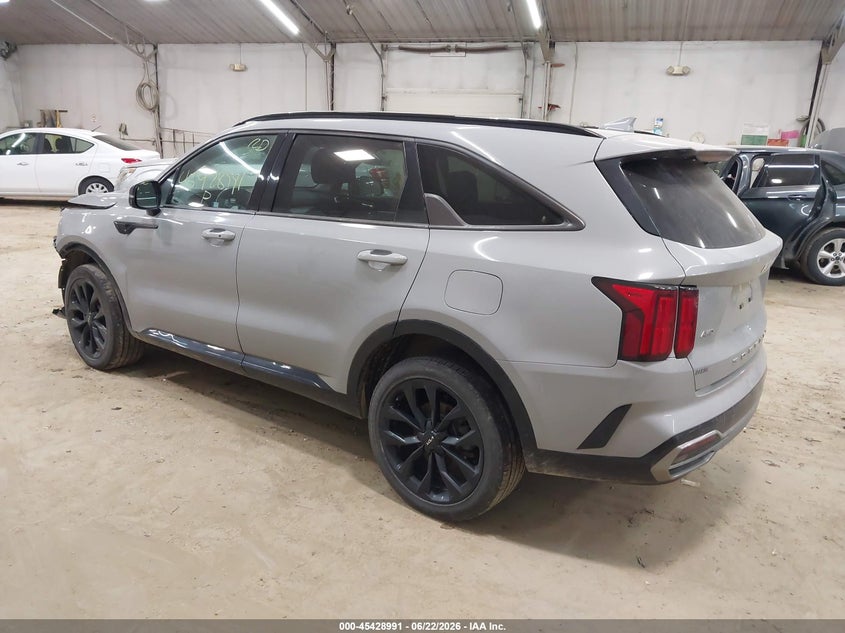 2022 Kia Sorento VIN 5XYRKDLFXNG155522 IAAI salvage auction — FRONT END, Wait Title, sold $6,800 on 2026-08-01 (photo 3)