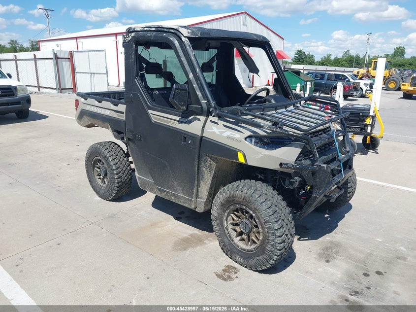 2024 Polaris Ranger VIN 4XARRU996R8088113 IAAI salvage auction — FRONT END, Salvage (Indiana), sold $10,000 on 2026-08-12 (photo 1)