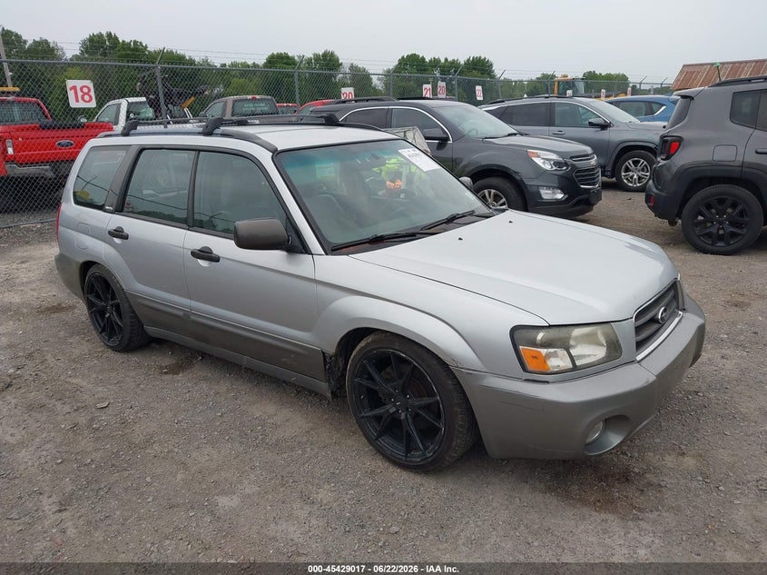 2004 Subaru Forester VIN JF1SG65604H768014 IAAI salvage auction — FRONT END, Mv-907A (New York), sold $375 on 2026-07-09 (photo 1)