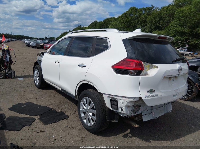 2017 Nissan Rogue VIN KNMAT2MVXHP519914 IAAI salvage auction — ALL OVER, Salvage (Massachusetts), sold $25 on 2026-07-28 (photo 3)