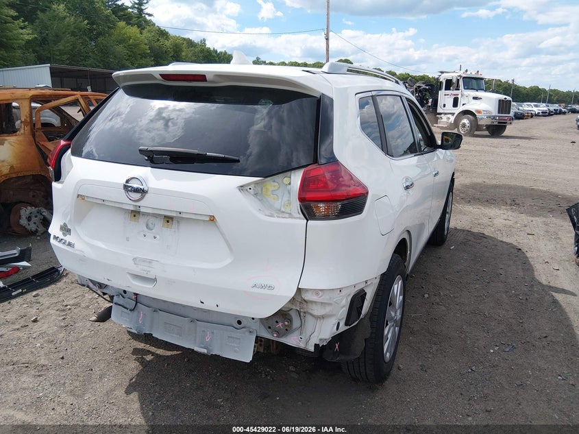 2017 Nissan Rogue VIN KNMAT2MVXHP519914 IAAI salvage auction — ALL OVER, Salvage (Massachusetts), sold $25 on 2026-07-28 (photo 4)