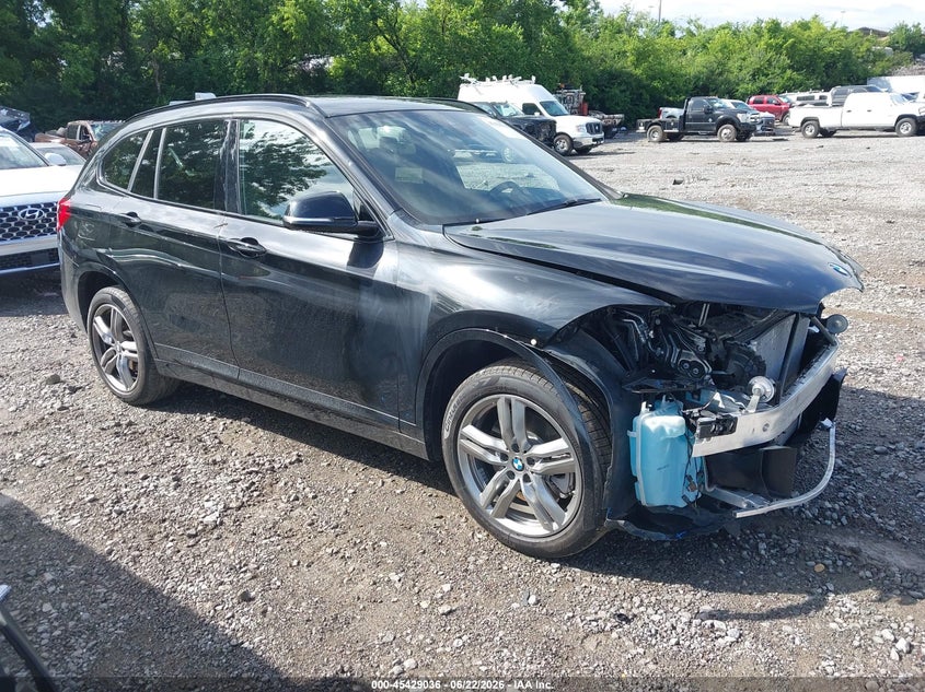 2021 BMW X1 VIN WBXJG9C01M5U39414 IAAI salvage auction — FRONT END, Salvage (Tennessee), sold $7,900 on 2026-07-09 (photo 1)