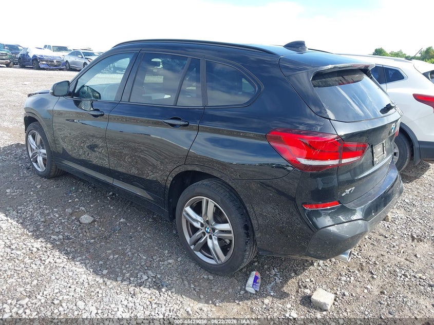2021 BMW X1 VIN WBXJG9C01M5U39414 IAAI salvage auction — FRONT END, Salvage (Tennessee), sold $7,900 on 2026-07-09 (photo 3)