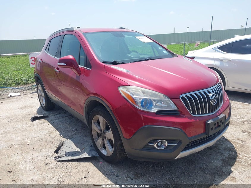 2015 Buick Encore VIN KL4CJFSB6FB145448 IAAI salvage auction — NORMAL WEAR, Original (Texas), sold $1,550 on 2026-07-13 (photo 1)