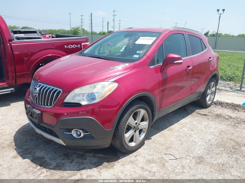 2015 Buick Encore VIN KL4CJFSB6FB145448 IAAI salvage auction — NORMAL WEAR, Original (Texas), sold $1,550 on 2026-07-13 (photo 2)