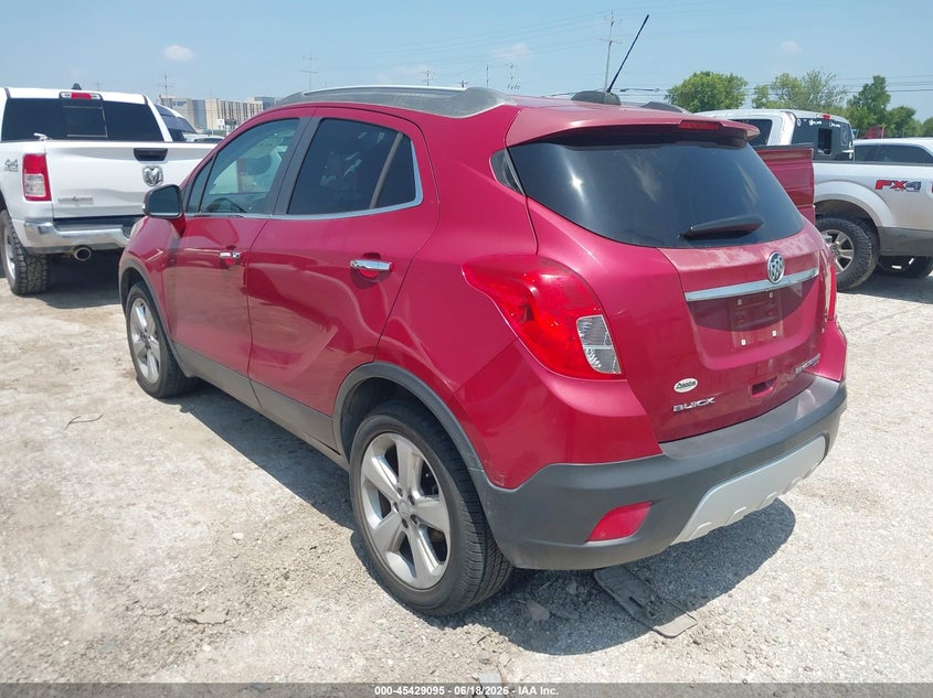 2015 Buick Encore VIN KL4CJFSB6FB145448 IAAI salvage auction — NORMAL WEAR, Original (Texas), sold $1,550 on 2026-07-13 (photo 3)