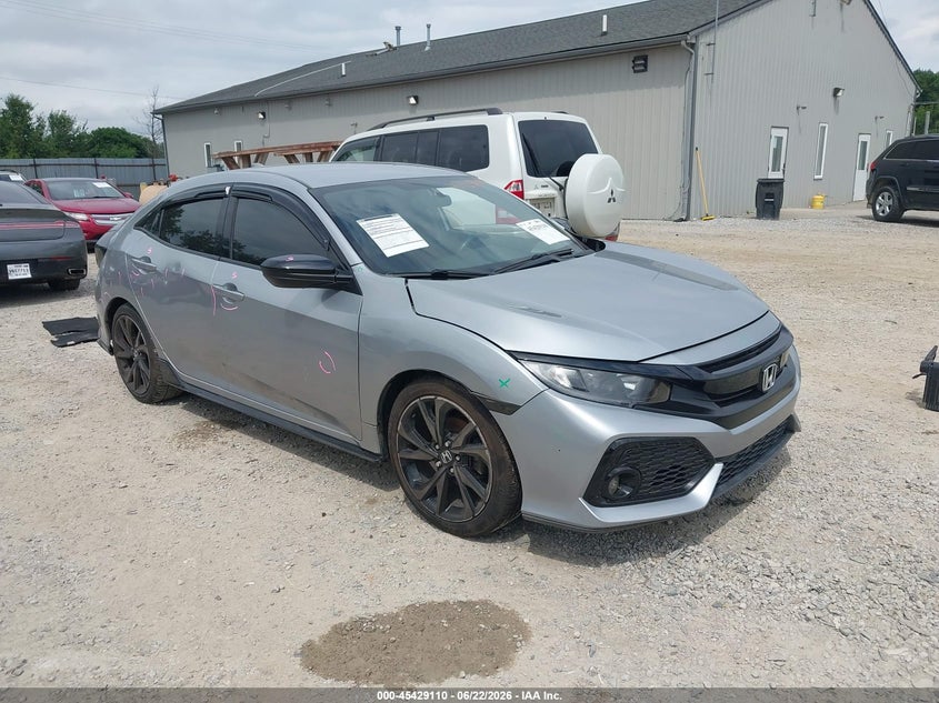 2017 Honda Civic VIN SHHFK7H41HU204046 IAAI salvage auction — FRONT & REAR, Salvage (Ohio), sold $2,300 on 2026-07-12 (photo 1)