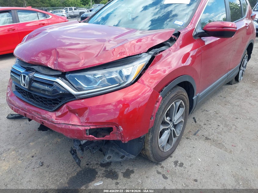 2021 Honda Cr-v VIN 7FARW1H53ME014496 IAAI salvage auction — FRONT END, Salvage (Virginia), sold $5,700 on 2026-07-11 (photo 6)