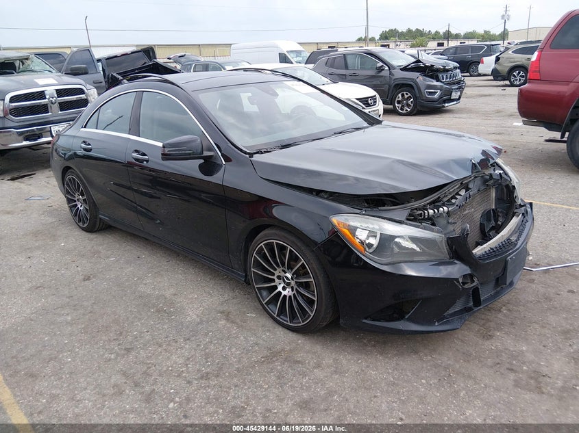 2015 Mercedes-benz Cla-klasse VIN WDDSJ4EB0FN174739 IAAI salvage auction — FRONT END, Salvage (Texas), sold $1,575 on 2026-07-15 (photo 1)