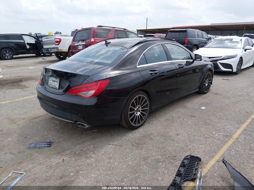 2015 Mercedes-benz Cla-klasse VIN WDDSJ4EB0FN174739 IAAI salvage auction — FRONT END, Salvage (Texas), sold $1,575 on 2026-07-15 (photo 4)