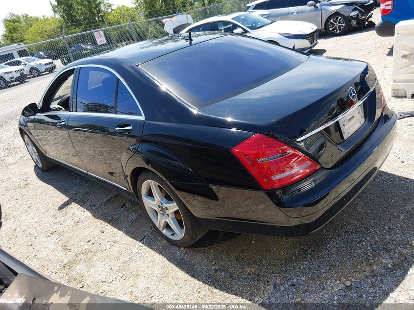 2007 Mercedes-benz S-klasse VIN WDDNG71X37A073864 IAAI salvage auction — FRONT END, Salvage (Illinois), sold $150 on 2026-07-28 (photo 3)