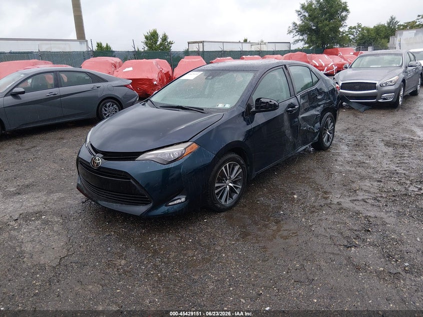 2017 Toyota Corolla VIN 2T1BURHE0HC878658 IAAI salvage auction — RIGHT SIDE, Salvage Title, sold $3,300 on 2026-07-18 (photo 2)