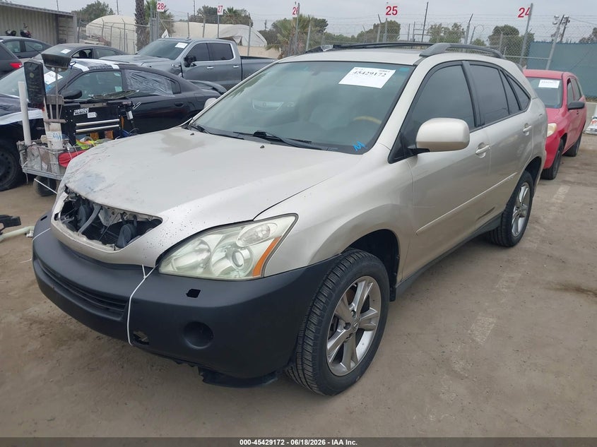 2007 Lexus Rx VIN JTJGW31U572004797 IAAI salvage auction — NORMAL WEAR, Salvage (California), sold $925 on 2026-07-29 (photo 2)