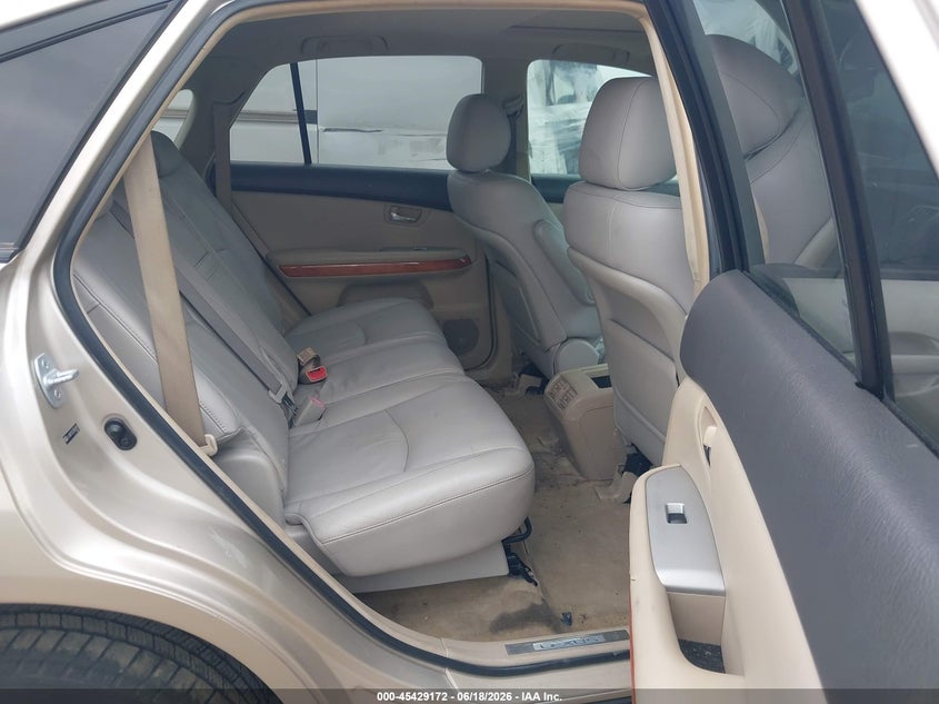 2007 Lexus Rx VIN JTJGW31U572004797 IAAI salvage auction — NORMAL WEAR, Salvage (California), sold $925 on 2026-07-29 (photo 8)
