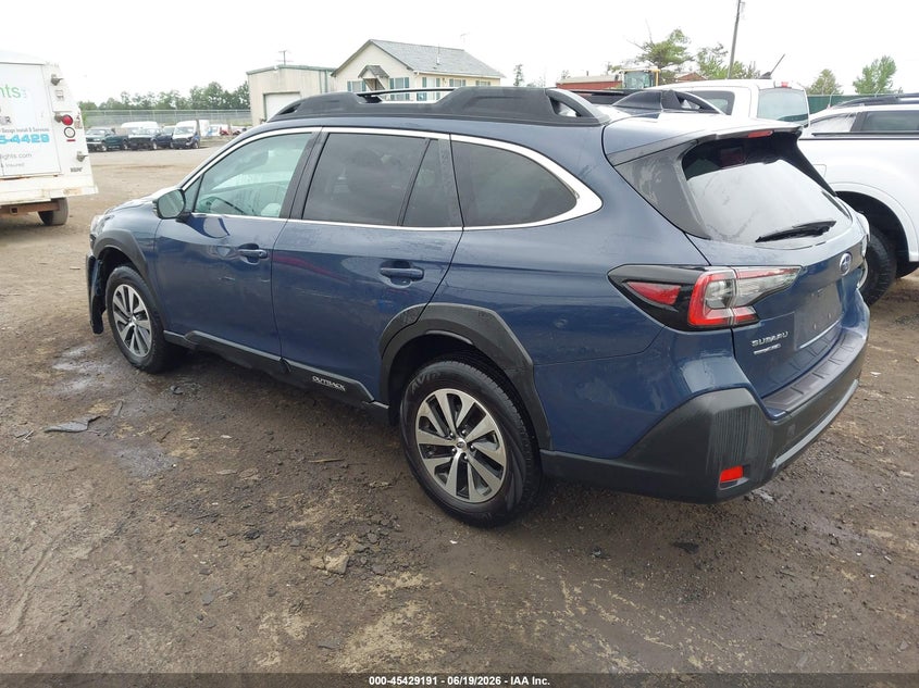 2025 Subaru Outback VIN 4S4BTACC4S3130386 IAAI salvage auction — FRONT END, Salvage (Virginia), sold $4,900 on 2026-07-10 (photo 3)