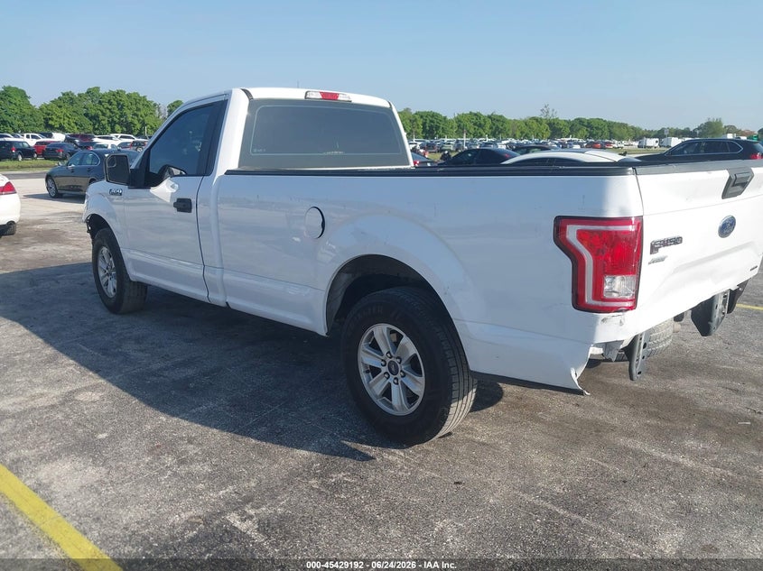 2016 Ford F-150 VIN 1FTMF1C85GKD13664 IAAI salvage auction — FRONT & REAR, Certificate Of Destruction (Florida), sold $1,650 on 2026-07-11 (photo 3)