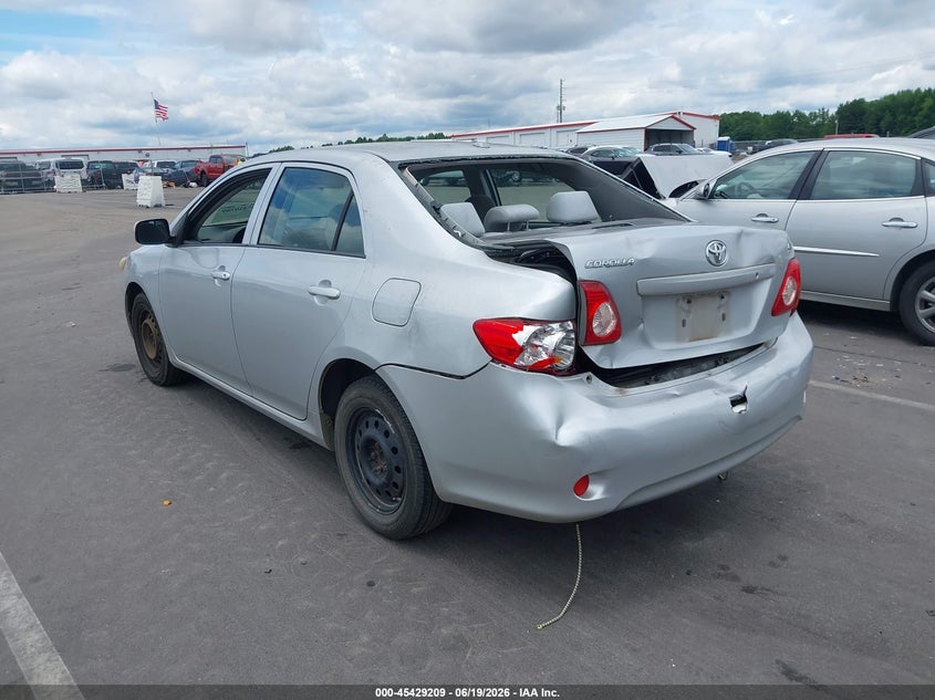 2009 Toyota Corolla VIN JTDBL40E699056553 IAAI salvage auction — REAR END, Salvage (North Carolina), sold $25 on 2026-07-22 (photo 3)
