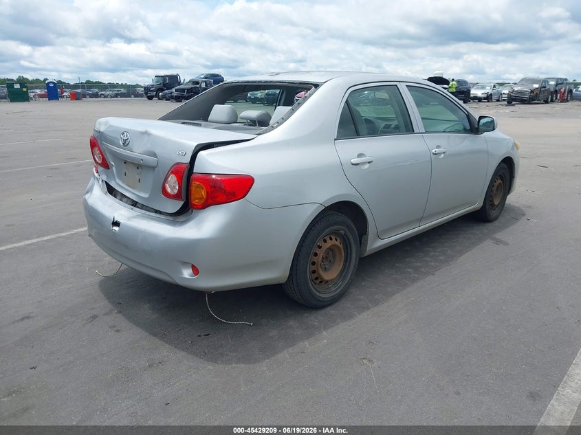 2009 Toyota Corolla VIN JTDBL40E699056553 IAAI salvage auction — REAR END, Salvage (North Carolina), sold $25 on 2026-07-22 (photo 4)