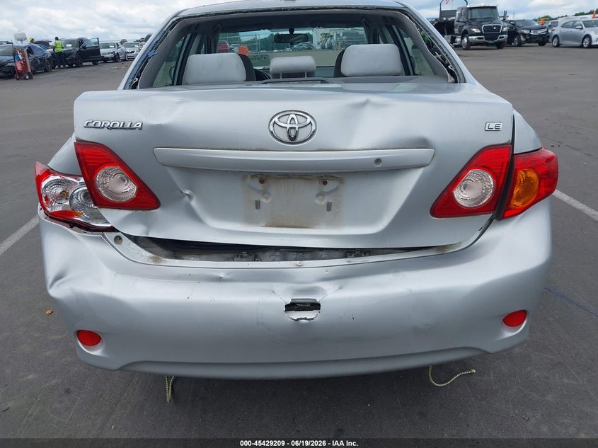 2009 Toyota Corolla VIN JTDBL40E699056553 IAAI salvage auction — REAR END, Salvage (North Carolina), sold $25 on 2026-07-22 (photo 6)