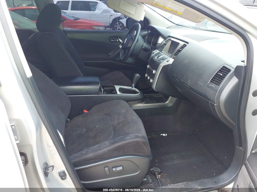 2012 Nissan Murano VIN JN8AZ1MU7CW112118 IAAI salvage auction — NORMAL WEAR, Clear (Louisiana), sold $350 on 2026-07-21 (photo 5)