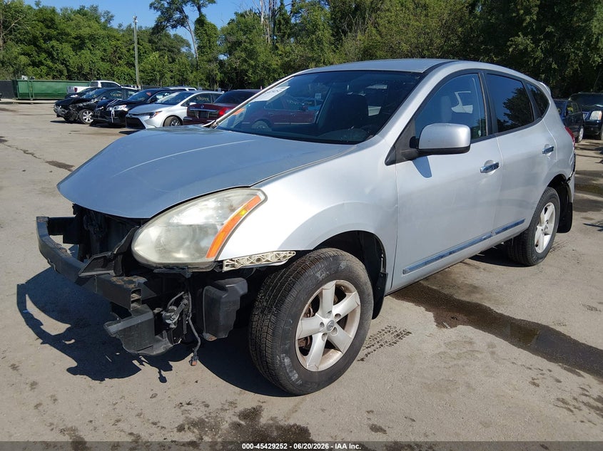 2013 Nissan Rogue VIN JN8AS5MV7DW611698 IAAI salvage auction — FRONT & REAR, Salvage (Missouri), sold $550 on 2026-07-22 (photo 2)