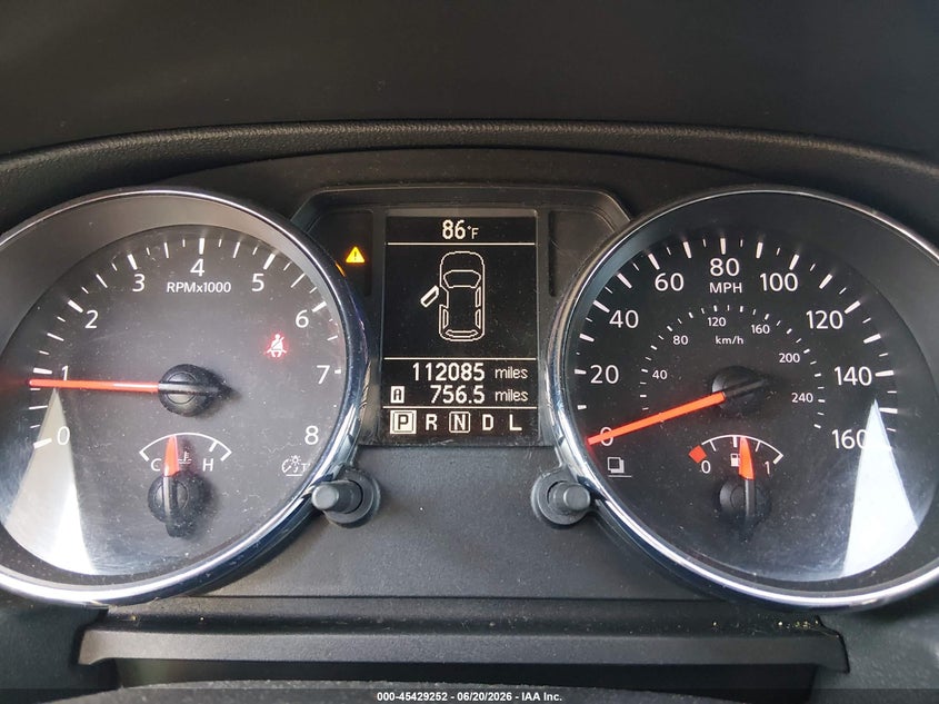 2013 Nissan Rogue VIN JN8AS5MV7DW611698 IAAI salvage auction — FRONT & REAR, Salvage (Missouri), sold $550 on 2026-07-22 (photo 7)