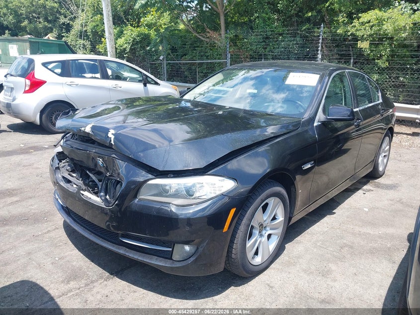2011 BMW 5 series VIN WBAFR1C55BDV76544 IAAI salvage auction — FRONT END, Salvage (North Carolina), sold $1,100 on 2026-07-22 (photo 2)