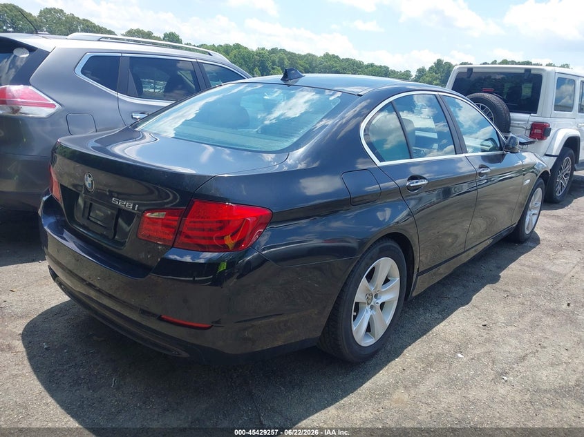 2011 BMW 5 series VIN WBAFR1C55BDV76544 IAAI salvage auction — FRONT END, Salvage (North Carolina), sold $1,100 on 2026-07-22 (photo 4)