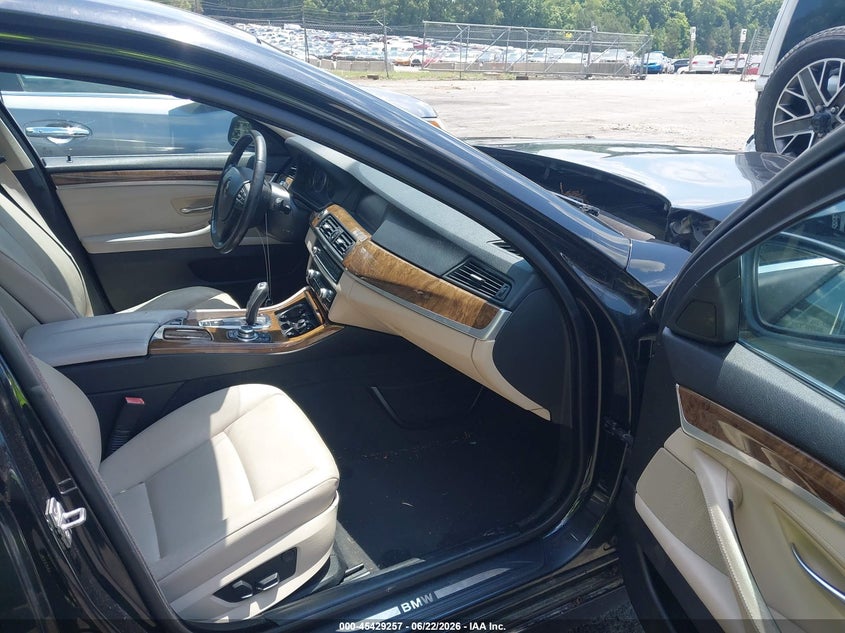 2011 BMW 5 series VIN WBAFR1C55BDV76544 IAAI salvage auction — FRONT END, Salvage (North Carolina), sold $1,100 on 2026-07-22 (photo 5)