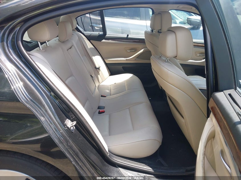 2011 BMW 5 series VIN WBAFR1C55BDV76544 IAAI salvage auction — FRONT END, Salvage (North Carolina), sold $1,100 on 2026-07-22 (photo 8)