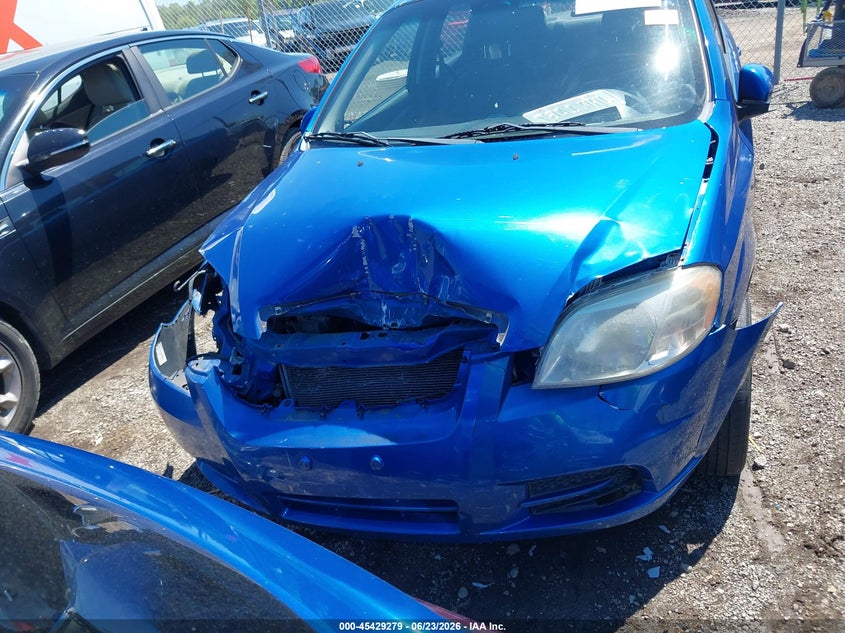 2011 Chevrolet Aveo VIN KL1TD5DE2BB141171 IAAI salvage auction — FRONT END, Salvage (Ohio), sold $275 on 2026-07-16 (photo 6)