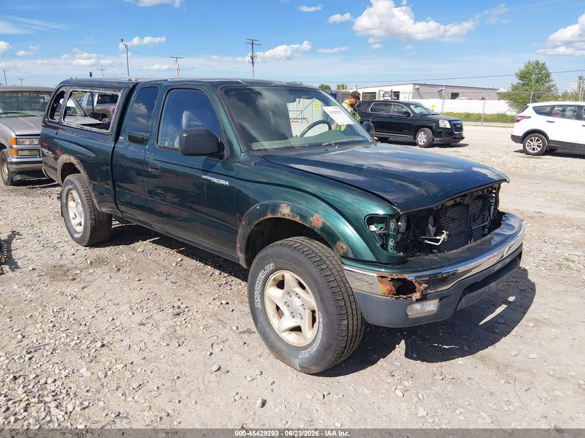 2001 Toyota Tacoma VIN 5TEWN72N11Z718543 IAAI salvage auction — NORMAL WEAR, Clear-Endorsement (Wisconsin), sold $525 on 2026-07-09 (photo 1)