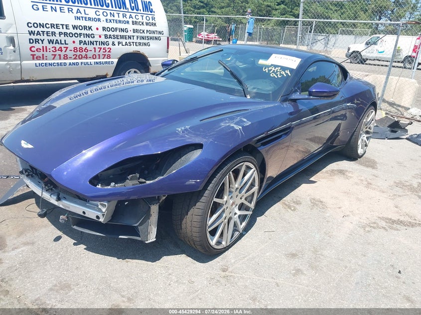 2020 Aston martin Db11 VIN SCFRMFAW6LGL08501 IAAI salvage auction — FRONT END, Wait Title, sold $43,000 on 2026-09-15 (photo 2)