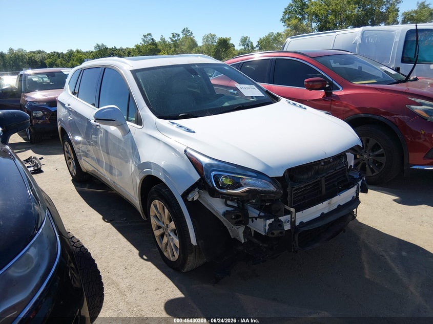 2017 Buick Envision VIN LRBFXDSA2HD013130 IAAI salvage auction — FRONT END, Salvage (Ohio), sold $1,350 on 2026-07-28 (photo 1)