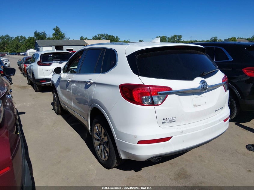 2017 Buick Envision VIN LRBFXDSA2HD013130 IAAI salvage auction — FRONT END, Salvage (Ohio), sold $1,350 on 2026-07-28 (photo 3)