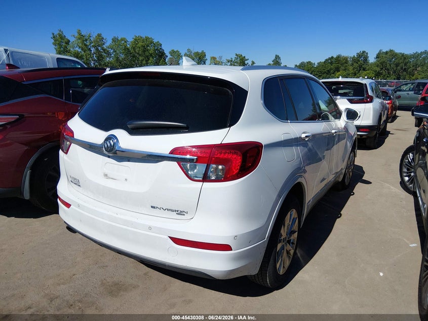 2017 Buick Envision VIN LRBFXDSA2HD013130 IAAI salvage auction — FRONT END, Salvage (Ohio), sold $1,350 on 2026-07-28 (photo 4)